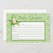 Sweet Pea Einladung (Vorne/Hinten)