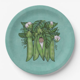 Sweet Pea Ethnic Baby Dusche Pappteller