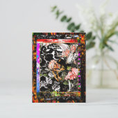 Sweet Pea Fairy Postkarte (Stehend Vorderseite)