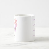 Sweet Pea floral Inspiration Seek Gott Kaffeetasse (Mittel)