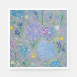 Sweet Pea Floral Party Napkin Serviette