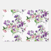 Sweet Pea Gratulationen Packpapier Blätter (Vorderseite 3)