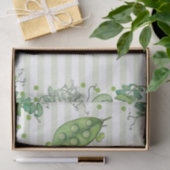 Sweet Pea Green Whimsical Polka Dot Baby Dusche Seidenpapier (Geschenk)