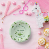Sweet Pea in einer Pod Baby Dusche Pappteller (Party)