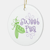 Sweet Pea Keramik Ornament (Links)