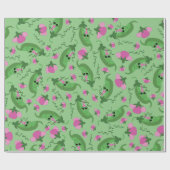 Sweet Pea Niedlich 1. Geburtstag Party Geschenkpapier (Flach)