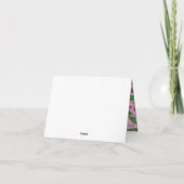 Sweet Pea Niedlich 1. Geburtstag Party Karte (Rückseite)