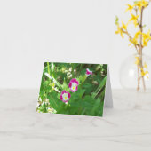 Sweet Pea Note Card Karte (Gelbe Blume)