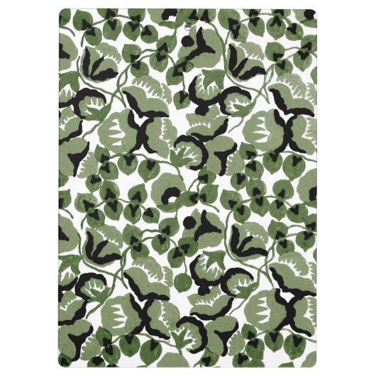 Sweet Pea (Olive) Fine Art Klemmbrett (Rückseite)