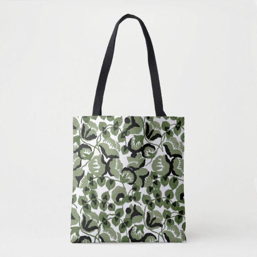 Sweet Pea (Olive) Fine Art Tasche (Vorderseite)