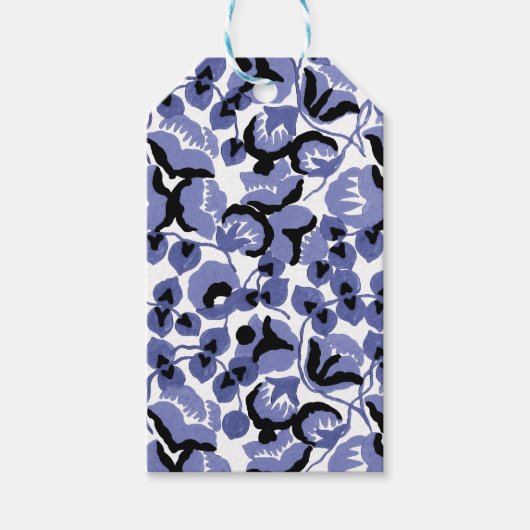 Sweet Pea (Periwinkle) Fine Art Geschenkanhänger (Vorderseite)