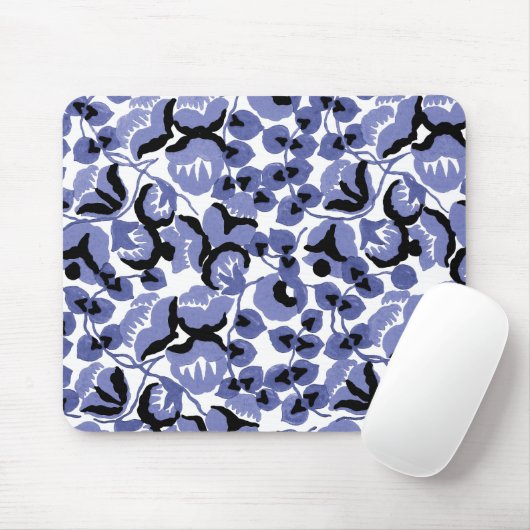 Sweet Pea (Periwinkle) Fine Art Mousepad (Mit Mouse)