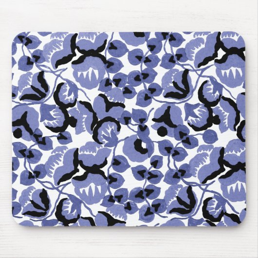 Sweet Pea (Periwinkle) Fine Art Mousepad (Vorne)