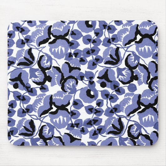 Sweet Pea (Periwinkle) Fine Art Mousepad (Vorne)