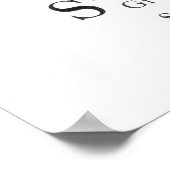 Sweet Pea Poster (Ecke)