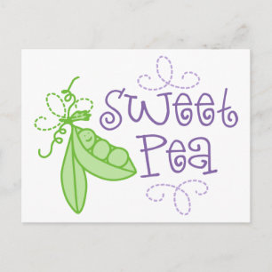 Sweet Pea Postkarte