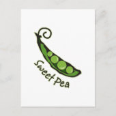 Sweet Pea Postkarte (Vorderseite)