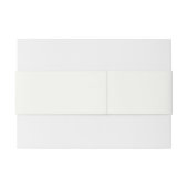 Sweet Pea Soft Pink Blues Hochzeit Einladungsbanderole (Rückseitenbeispiel)