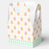Sweet Peach 1. Geburtstag Geschenkschachtel (Geöffnet)