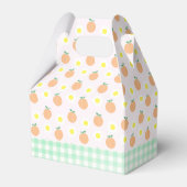 Sweet Peach 1. Geburtstag Geschenkschachtel (Vorderseite)