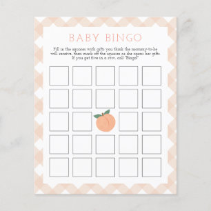 Sweet Peach Baby Bingo Showspiel