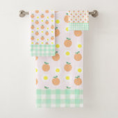 Sweet Peach Badhandtuch Set (Insitu)