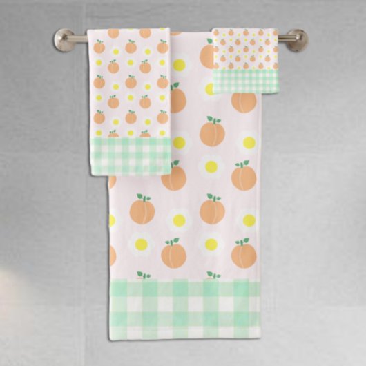 Sweet Peach Badhandtuch Set