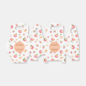 Sweet Peach Birthday Geschenkschachtel (Ungefaltet)