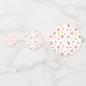 Sweet Peach Birthday Konfetti (Rückseiten)