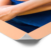 Sweet Peach Couple Foto Herzlich willkommen bei un Poster (Ecke)