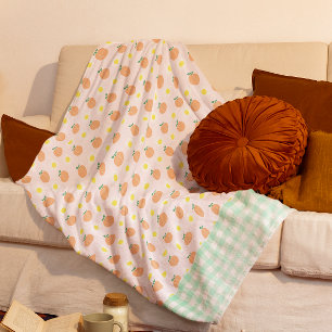 Sweet Peach Fleecedecke