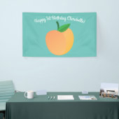 Sweet Peach Niedlich Frucht 1. Geburtstag Party Th Banner (Messeveranstaltung)