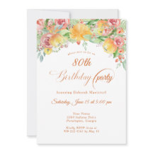 Sweet Peach Rose Floral 80.