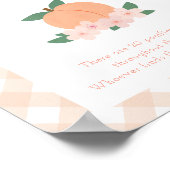 Sweet Peach | Schnuller Hunt Baby Shooting Game Poster (Ecke)