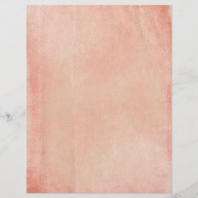 Sweet Peach Watercolor Grunge (Vorderseite)