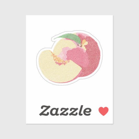 Sweet Peaches Aufkleber (Blatt)