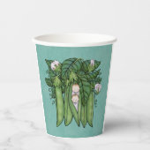 Sweet PeasTwins Multiples Baby Duschpapier Tassen Pappbecher (Vorderseite)