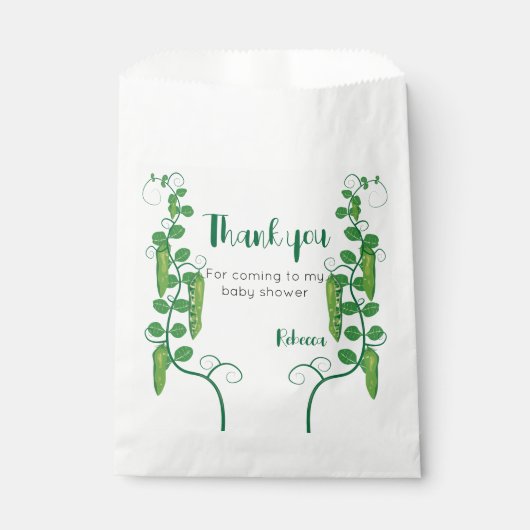 Sweet Pee Baby Dusche Gefallen Taschen Geschenktütchen (Vorderseite)