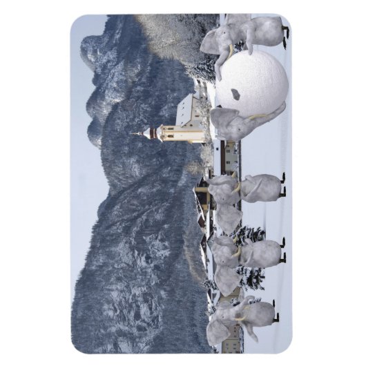 Sweet Pengphants Magnet (Vertikal)