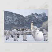 Sweet Pengphants Postkarte (Vorderseite)