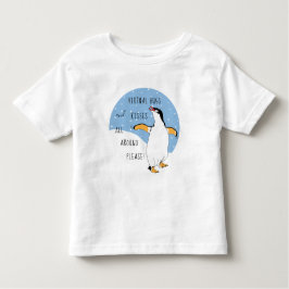 Sweet Penguins Virtual Hugs und Kisses Kleinkind T-shirt