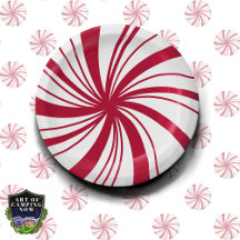 Sweet Peppermint Weihnachten Picnic-Teller