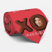 SWEET Personalisiert Funny Valentine Chocolate Kra Krawatte (Gerollt)