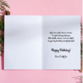 Sweet Personalisiert Mermaid Geburtstagskarte für Karte