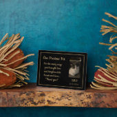 Sweet Pet Memorial Custom Tabletop-Plakette Fotoplatte (Seite)