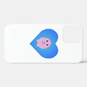 Sweet Piggy Liebe Case-Mate iPhone Hülle (Rückseite (Horizontal))