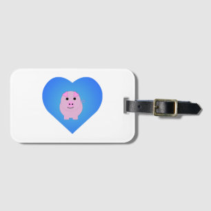 Sweet Piggy Liebe Gepäckanhänger