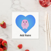 Sweet Piggy Liebe Serviette (Beispiel)