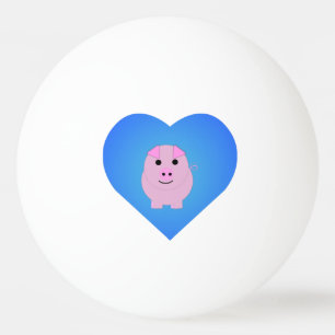 Sweet Piggy Liebe Tischtennisball