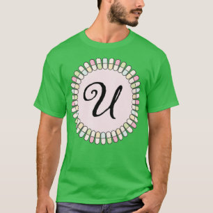 Sweet Pilles Initial U T-Shirt